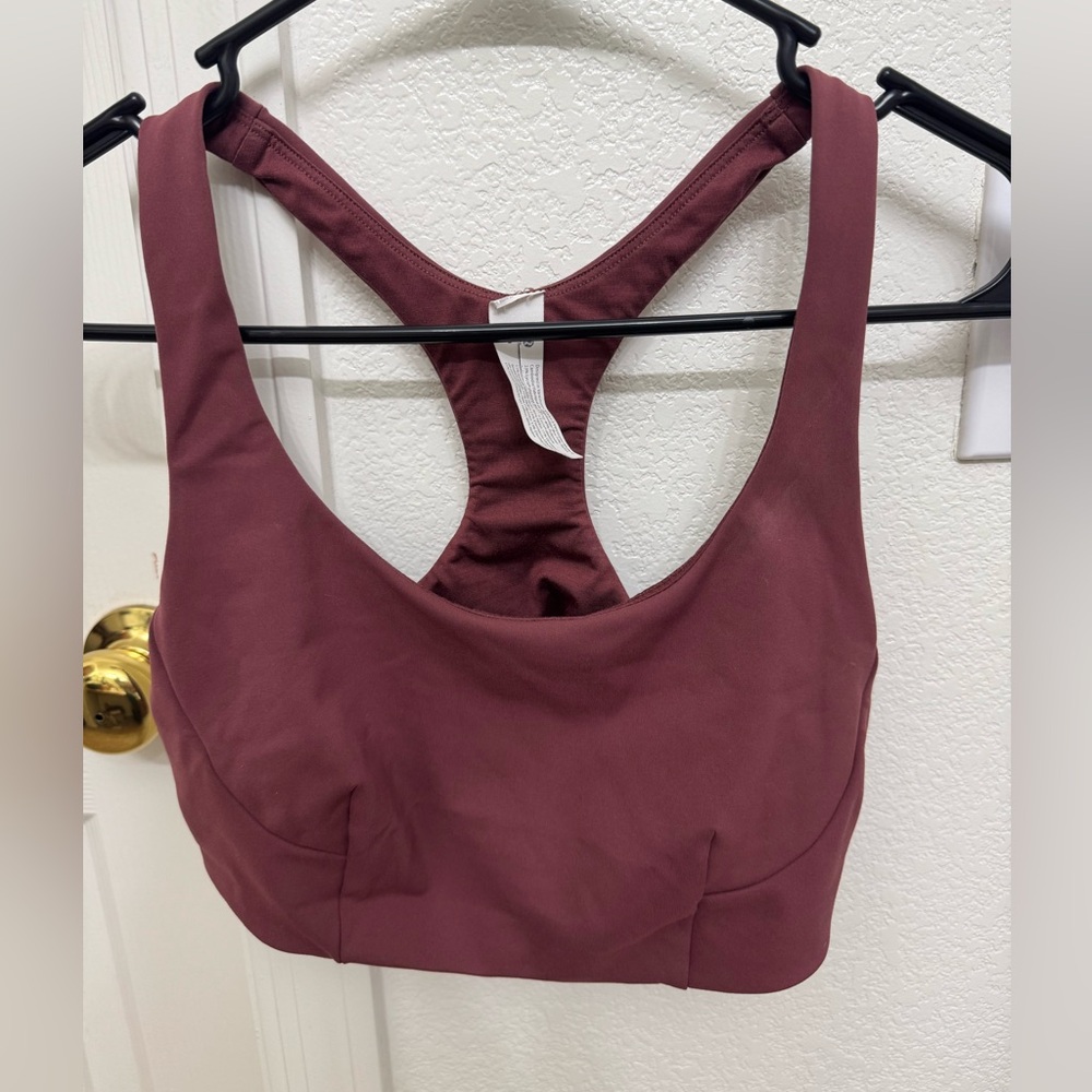 Lululemon Athletica Maroon Sportsbra